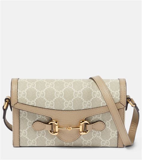 gucci horsebit beige